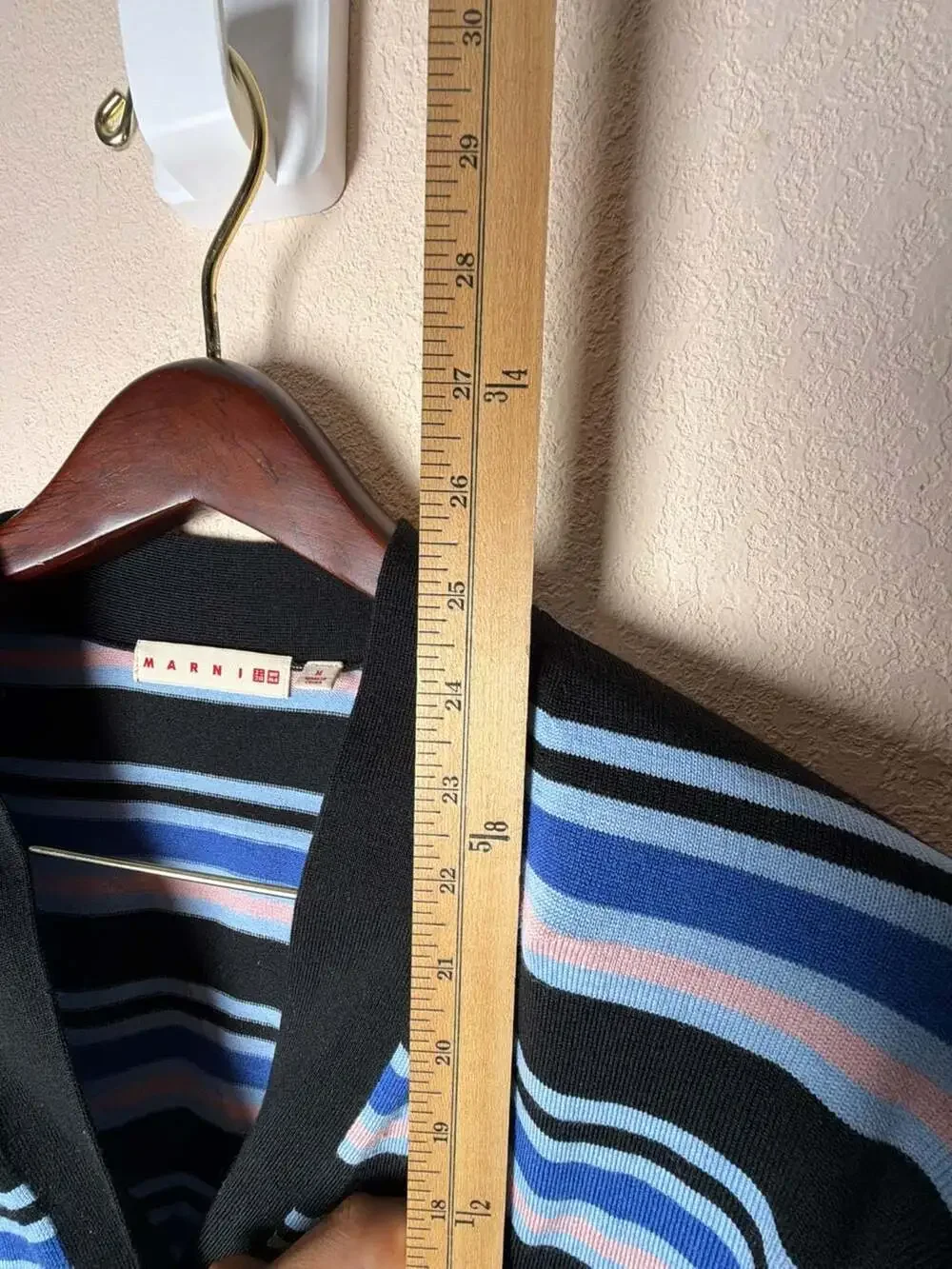 Marni‎ x Uniqlo Striped V-Neck Cardigan Size M